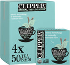 Clipper Tea Peppermint & Licorice Teabags – Caffeine Free, USDA Organic, Great Hot or Iced – Sweet, Refreshing, Natural, Fair & Delicious Sweet – 200 Tea Bags