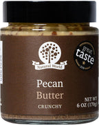 Nutural World - Crunchy Pecan Nut Butter 6 Oz (170g) Great Taste Award winner - Pure 100% single ingredient