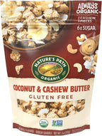 Nature's Path Organic Coconut & Cashew Butter Granola, 11 oz (Pack of 1), Gluten Free, Non-GMO