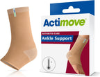 Actimove Arthritis Care Ankle Support with Heat-retaining Fabric – Drug-free Pain Management for Arthritis, Increases Blood Circulation – Left/Right Wear – Beige, X-Large