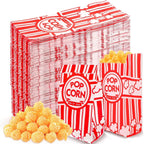 600 Pcs Popcorn Bags, 1 Oz Popcorn Bag Individual Servings Bulk for Pop Corn Machine Supplies Movie Nights Cinema Mothers Day Gifts Carnival Party