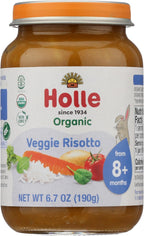 Holle Organic Veggie Risotto Baby Food, 6.7 OZ