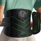Dual X-Back Brace for Lower Back Pain Relief with Bionic Support System, 8X Powerful Lumbar Support Belt for Men Women, Back Support Belt with 3D Pad, Breathable Back Support Brace with Adjustable Strap for Herniated Disc, Sciatica, Heavy Lifting, Work