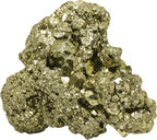 Natural Raw Pyrite Crystal Cluster – Stone of Prosperity & Confidence – Healing Crystal for Meditation, Yoga, Reiki, Chakra Balancing & Home Office Decor – Energy Manifestation Mineral