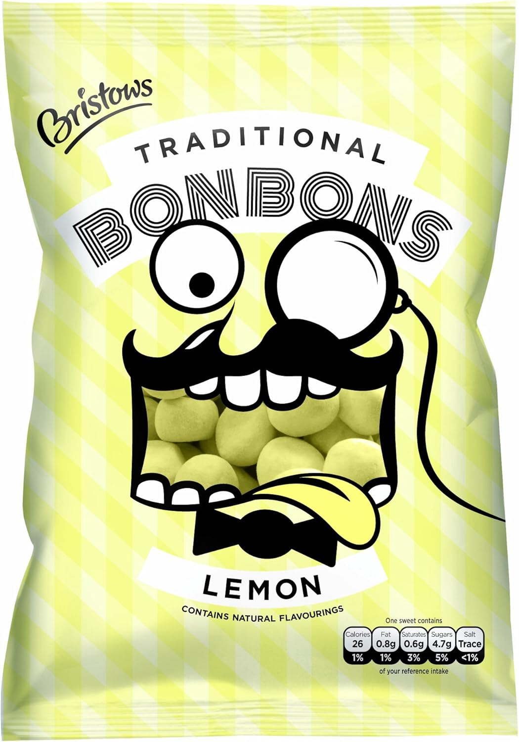 Bristows Traditional Bonbons | Lemon Flavour | 150g | Pack of 1
