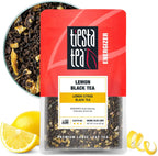 Tiesta Tea - Lemon Black Tea, Loose Leaf, Lemon Citrus Black, Premium Blend, High Caffeinated, Makes Hot or Iced, Brews Up to 25 Cups, 2 Ounce Resealable Pouch