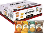 Walker’s Assorted Scottish Cookie Variety Pack - 100 Snack Packs (2 Cookies Each) - Includes Belgian Chocolate, Stem Ginger, Salted Caramel & Golden Oat Cookies
