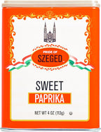 Pride of Szeged Sweet Paprika Powder, Seasoning, Spice, Deep Red, 4 oz. Tin, 1-Count