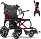 Ultralite G10 Electric Wheelchair Lightweight Foldable 2026 New Model 100% Full Carbon-Fiber Frame Travel-Ready Motorized Wheelchair for Adults 300lb Lightweight Foldable Electric Wheelchair