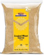 Rani Cracked Wheat Coarse (Fada/Bulgur Wheat#3) 32oz (2lbs) 908g ~ All Natural | Vegan | Gluten Friendly | NON-GMO | Kosher | Indian Origin