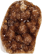Sportmusies Natural Citrine Crystal Cluster Mineral Specimen Home Decoration, Irregular-Shaped Raw Stone for Fengshui Healing Meditation, 1.1-2.48 inches