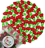 FirstChoiceCandy Gummy Fruit Candy (Happy Twin Cherry, 2 Pound (Pack of 1))