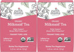 Earth Mama Organic Milkmaid® Tea | Lactation Support Herbal Tea | Breastfeeding Essentials to Support Breastmilk Production | 32 Teabags | Caffeine Free & Non-GMO