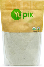 Yupik Organic Ground Buckwheat Flour 2.2 lb (35.2 oz), USDA Certified, Gluten-Free, Raw, Vegan, Kosher, Non-GMO, Finely Ground, Ideal for Baking, Batters, & Cooking
