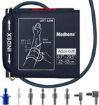 Extra Large Blood Pressure Cuff Upper Arm 8.7"-20.5"(22-52cm) XL Replacement BP Cuff for Big Arms Adult Cuff with 8 Connectors Compatible with Omron and Other Brands BP Monitors