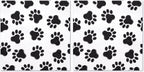 WRAPAHOLIC 50Pcs Paw Print Napkins - 3 Ply Adorable Dog or Cat Party Disposable Paper Luncheon Napkin for Puppy Party Supplies Tableware - 6.5 x 6.5 In (Pack of 2)