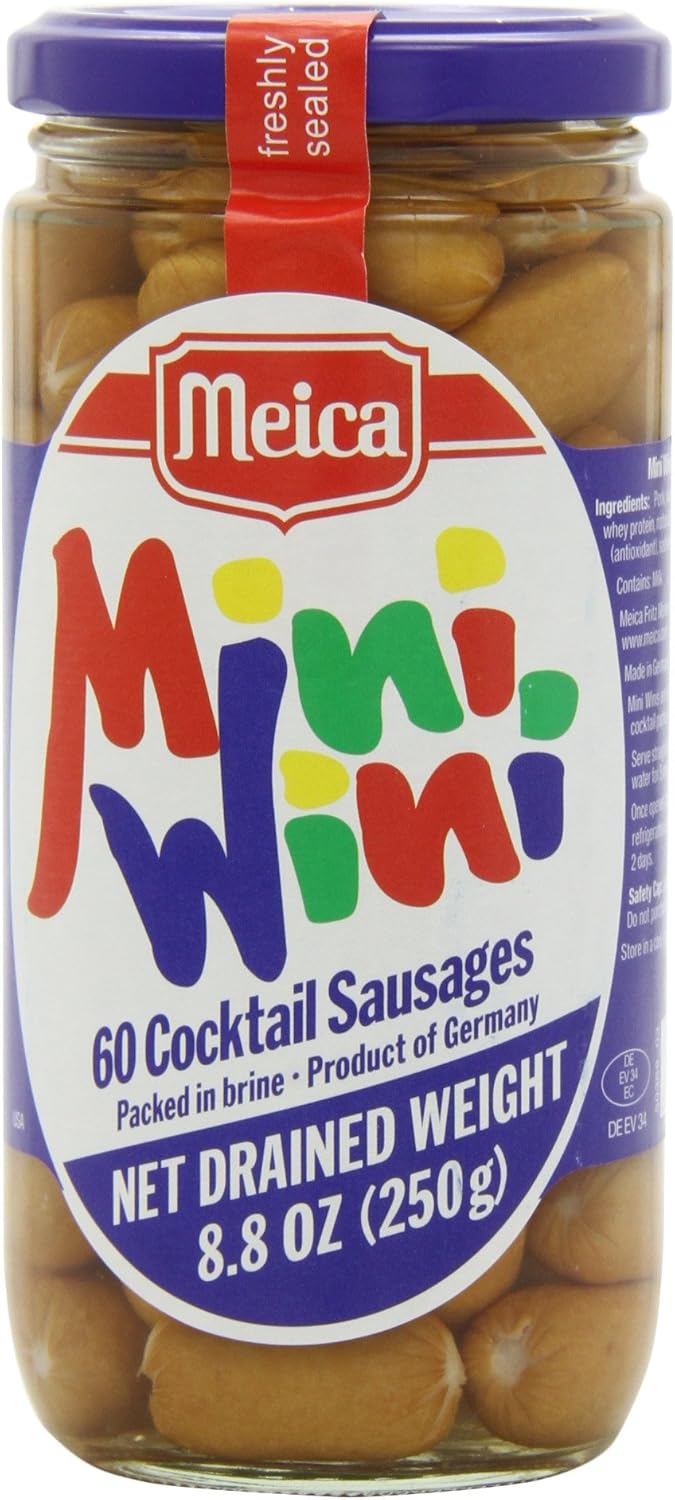 Meica Mini Wini Sixty Cocktail Sausages, 8.8 Ounce