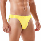 Jock Strap Thongs, Sexy Brief Underwear for Men Athletic Supporters Underpants
