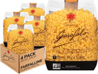 Garofalo - Premium Durum Wheat Semolina Farfalline Pasta, Italian Made, Bronze-Drawn, Al-Dente, One-Ingredient Pasta (4 pack)