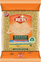 Reis Coarse Bulgur, Wheat Berries, Bulgur Wheat for Pilafs, Meals & Soups, Healthy Pantry Staples, Turkish Grocery Foods, High Fiber & Protein Cereal, Whole Grain Bag, Vegan, Halal, 2.2 Lbs (1000g)