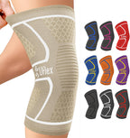 UFlex Athletics Knee Brace for Men and Women Knee Compression Sleeve Support for Arthritis Joint Pain Relief, Workout, Swelling, Sports, Circulation, Running, Recovery Support for ACL & Meniscus Tear