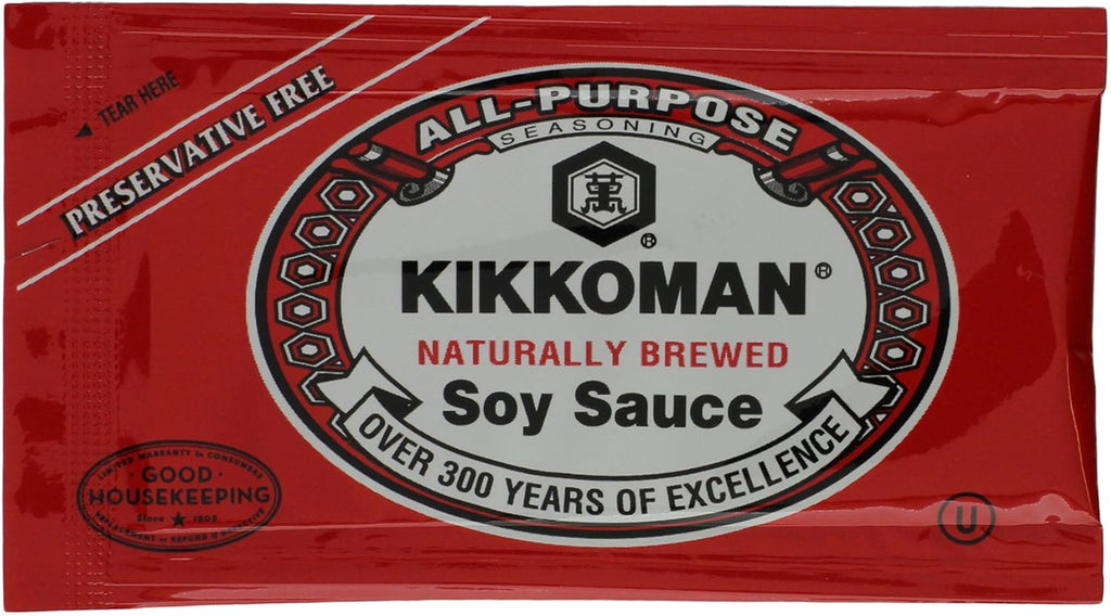 Kikkoman Soy Sauce Packets, 200-count