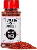 Turkish Goodies Aleppo Pepper Flakes (Pul Biber) | Authentic Pul Biber Turkish Spice | Fruity & Savory Seasoning | 3.5oz