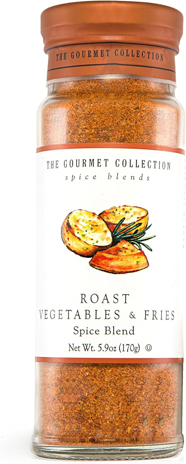 The Gourmet Collection Seasoning Blends Roast Vegetables & Fries Spice Blend Seasoning for Cooking Sweet Potatoes, Fries, Cauliflower Rice, Veggies!
