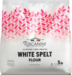 Tuscanini Italian White Spelt Flour, 5 lb | Insect Free | All Natural, Pure, Presifted | Nutty & Sweet Flavor | Kosher Certified