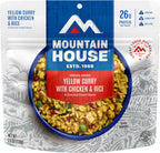 Mountain House Yellow Curry with Chicken & Rice | Freeze-Dried Backpacking & Camping Food | 2 Servings |Gluten-Free