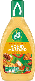 Wish-Bone Salad Dressing, Sweet & Spicy Honey Mustard, 15 oz