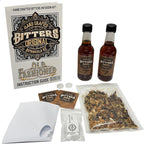 TAPCRAFT Old Fashioned Bitters Making Kit – DIY Orange and Cherry Bitters Kit for Home Mixology and Classic Cocktails – Create Your Own Aromatic Bitters Infusion