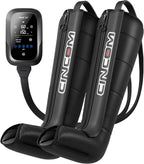CINCOM Leg Massager Recovery System, Cordless Air Compression Boots for Circulation, Pro Sequential Compression Device for Athlete Fast Recovery