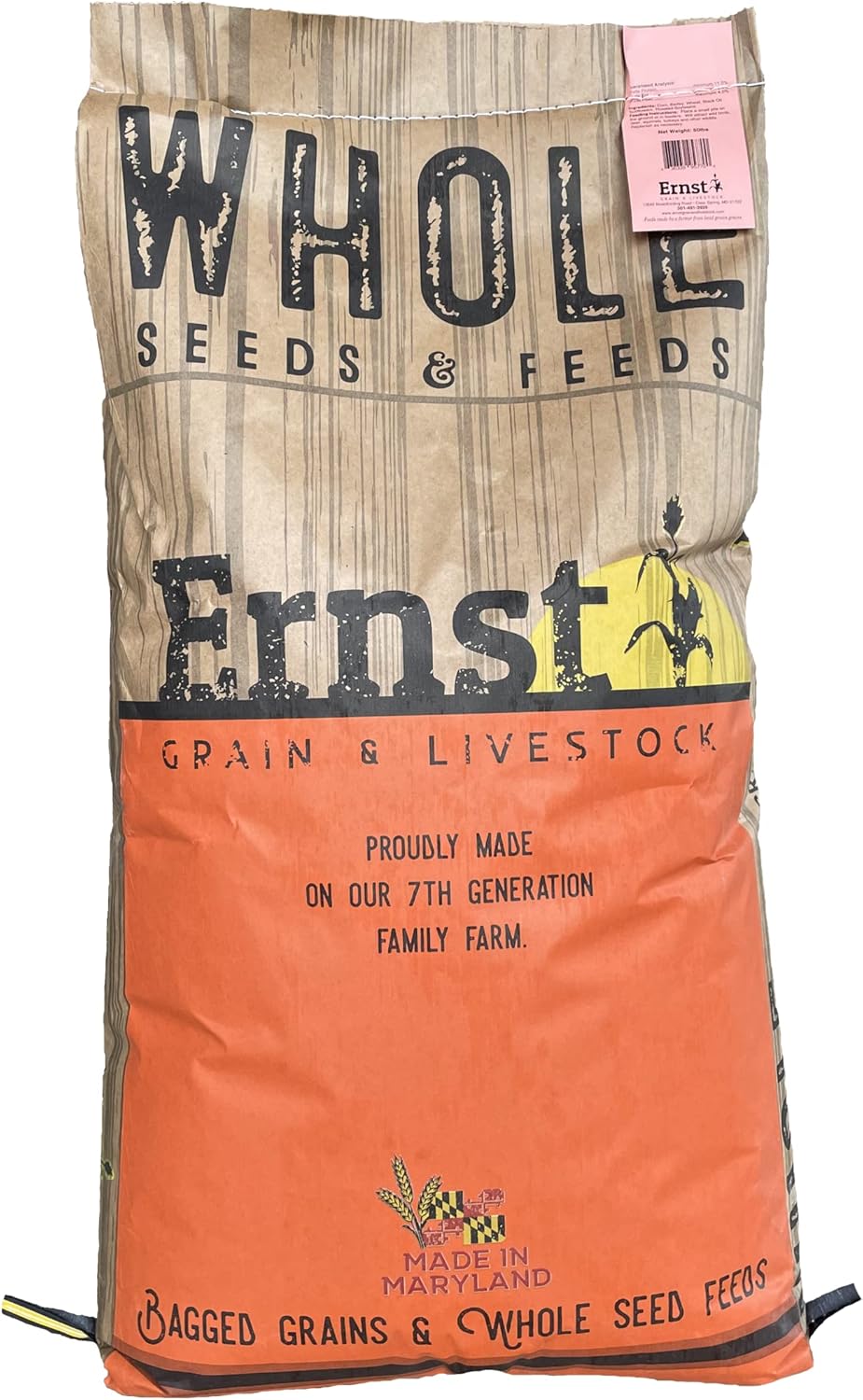 Roasted Soybeans – Non‑GMO Whole Soybeans, 46 lb Bag – 300°F Roasted, High‑Energy Feed for Chickens, Livestock & Wildlife – Farm‑Fresh, USA Grown