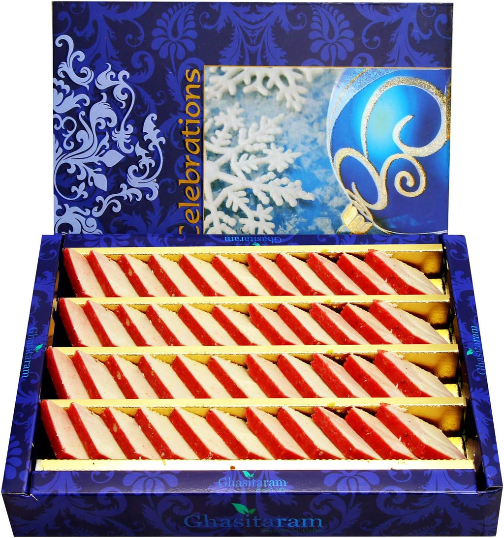 Ghasitaram Gifts Diwali Gifts Diwali Sweets - Irish kaju Katli 800 GMS