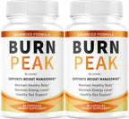 (2 Pack) Burn Peak Capsules - Official BurnPeak Weight Pills Advanced Premium Support, All Natural Burn Peak Pink Salt Trick Supplement for Overall Health & Wellness Reviews, 120 Capsules for 2 Months