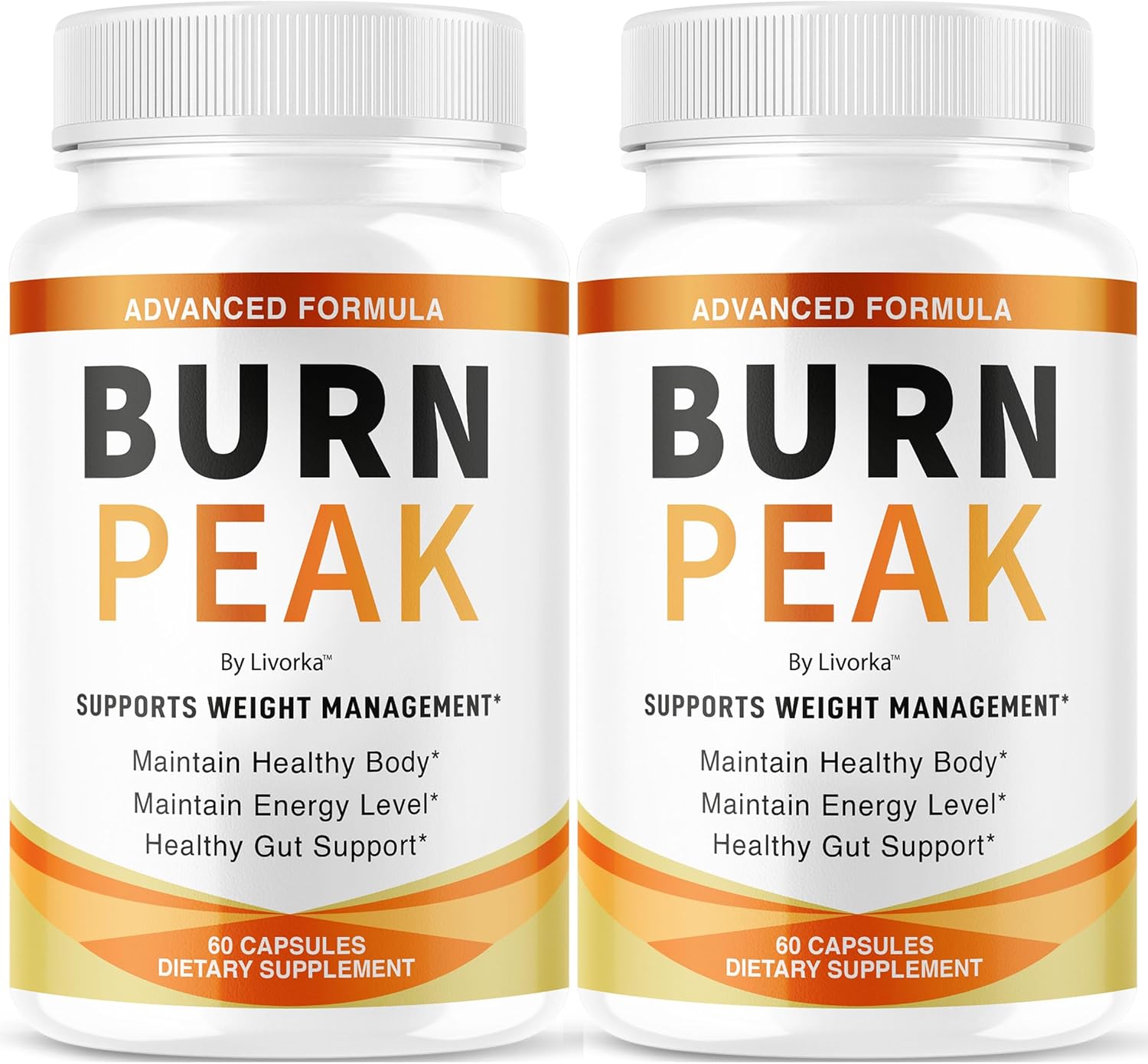 (2 Pack) Burn Peak Capsules - Official BurnPeak Weight Pills Advanced Premium Support, All Natural Burn Peak Pink Salt Trick Supplement for Overall Health & Wellness Reviews, 120 Capsules for 2 Months