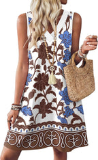 WIHOLL Summer Dresses for Women Beach Vacation Clothes Sundress Dress Hawaiian Boho Dresses Fashion Travel Cruise Outfits