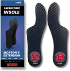 Morton´s Extension Orthotic, Carbon Fiber Rigid Insole - 1 Pair - Morton's Toe, Turf Toe, Hallux Limitus, Hallux Rigidus, Arthritis (W9/M8)
