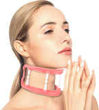 Cervical Neck Traction Device Brace Collar Neck Traction Stretcher for The Head - Pain Reliever for Stiff Shoulder & Neck,Breathable Head Traction Support