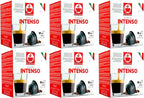 Caffè Tiziano Bonini Bonini Dolce Gusto Compatible Espresso Intenso Coffee Pods (Pack of 6, Total 96 pods)