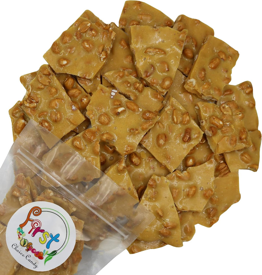 FirstChoiceCandy Peanut Brittle, Home Made Style Peanut Brittles (2 LB)