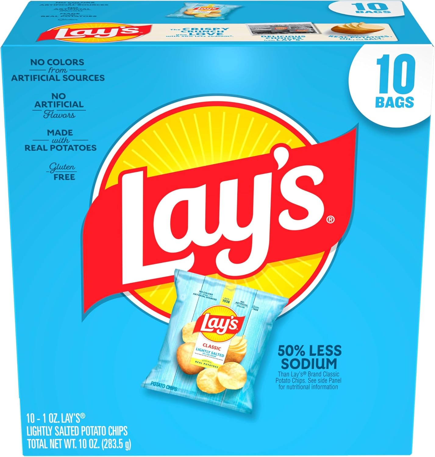 10ct Lay's Lightly Salted