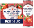 Sanpellegrino Italian Sparkling Drink, Blood Orange, 6 Cans