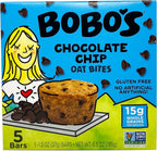 Bobo's Oat Bites Original with Chocolate Chips, 1.3 Oz, 5 Ct