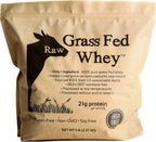 Raw Grass Fed Whey Protein Powder – Unflavored, Only 1 Ingredient: Grass-Fed Whey from Happy, Healthy Cows – Undenatured, Non-GMO, Hormone-Free, Gluten-Free, Made in USA, 5LB