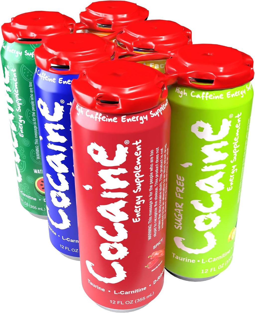Hype Beverages Official High Performance Energy Drink Variety Pack – 6 Flavors | High Caffeine 280mg | Sugar Free & Low Calorie Options | Essential Energy Drink 12oz Cans