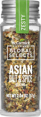McCormick Gourmet Global Selects Asian Salt & Spice Blend, 2.04 Oz
