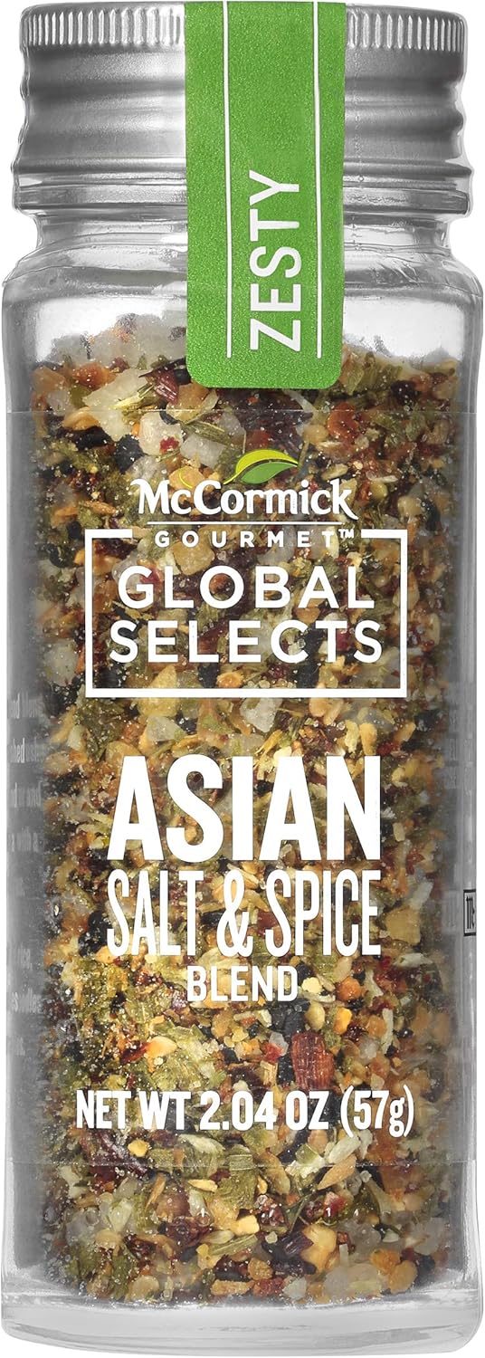 McCormick Gourmet Global Selects Asian Salt & Spice Blend, 2.04 Oz