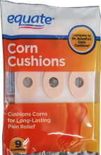 Equate Corn Cushions, 9 Cushions